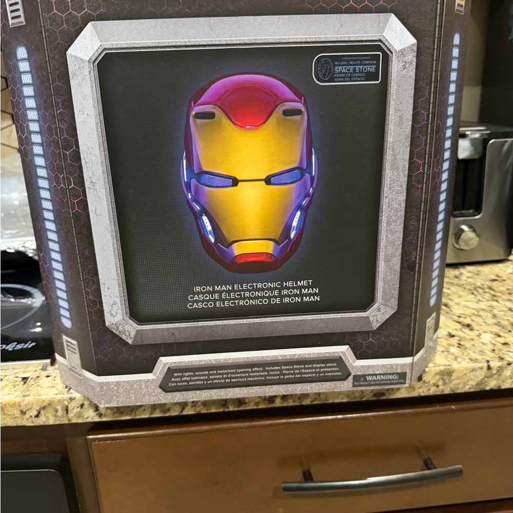 Iron Man Electronic Helmet - Red and Gold -